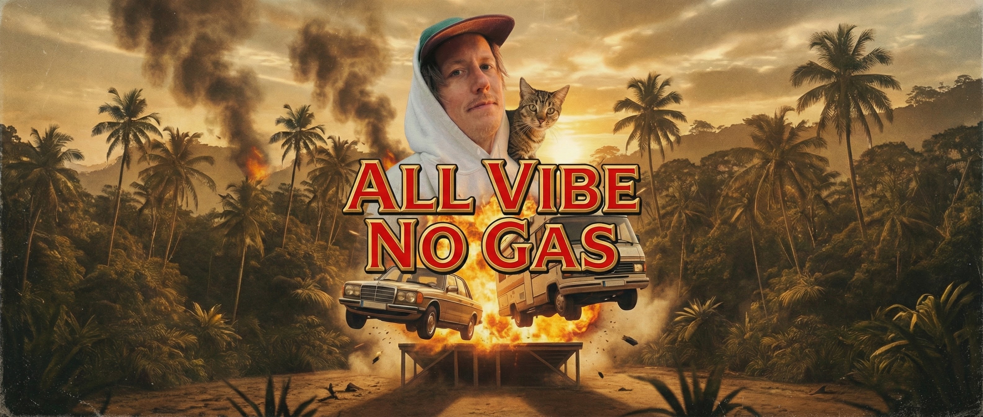 All Vibe No Gas Header